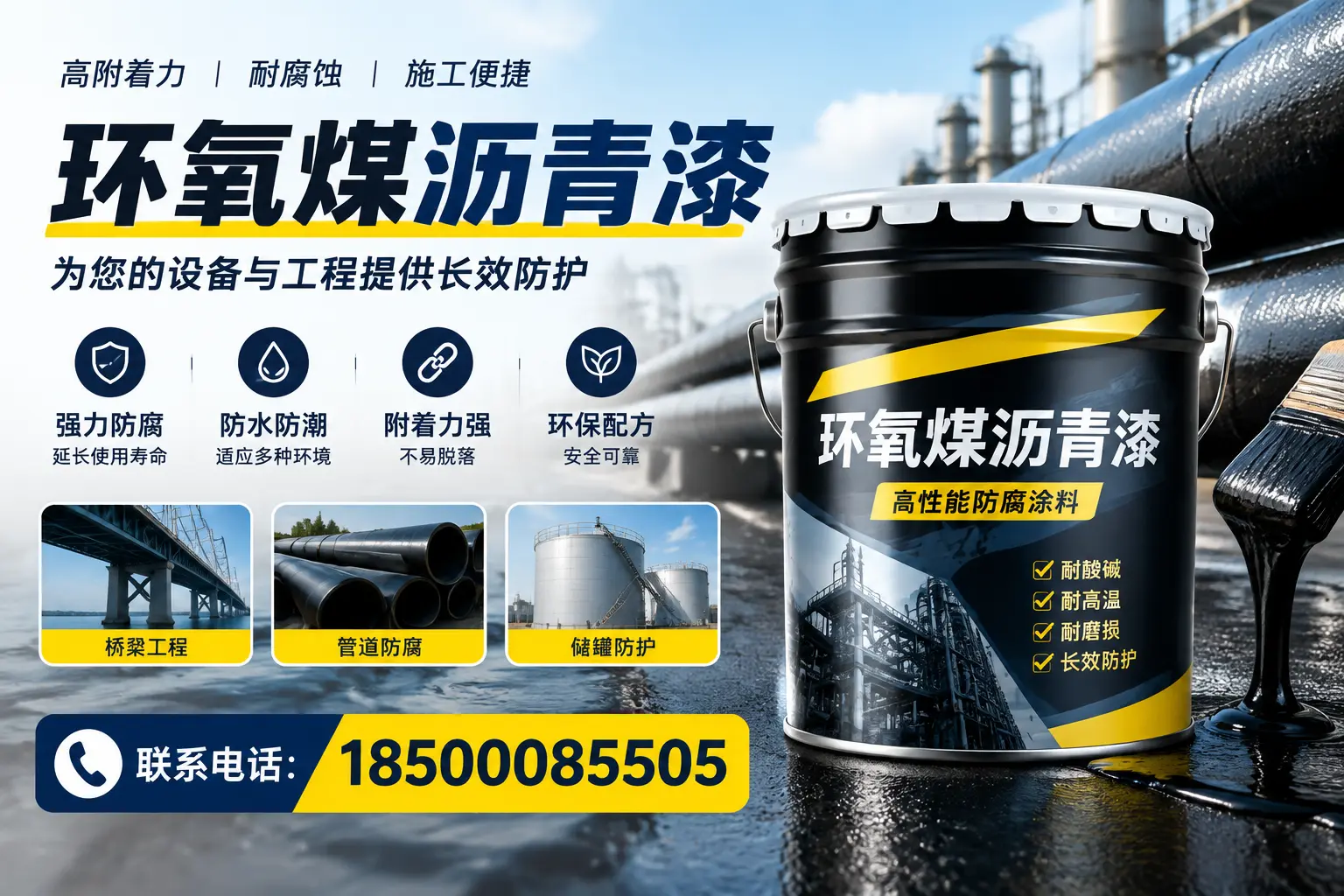环氧煤沥青漆与其他涂料的对比分析，助力宿迁企业决策